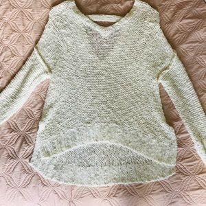 3 FOR $35 Hollister Cream Knit Sweater